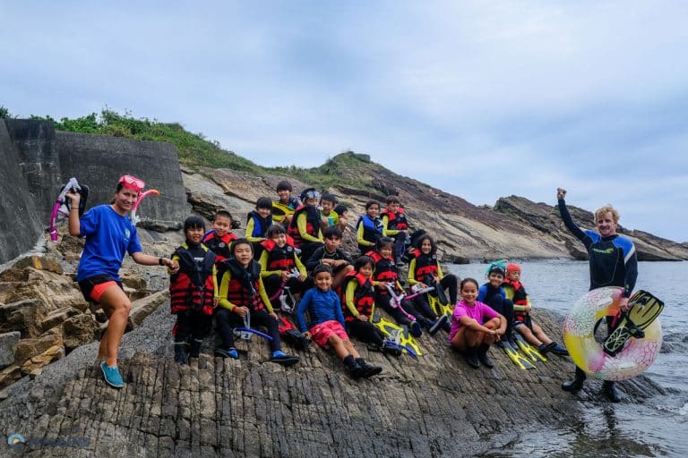 Experiential learning & Environmental Service ~ Autumn Camp 2019 15 Snorkelling introduction