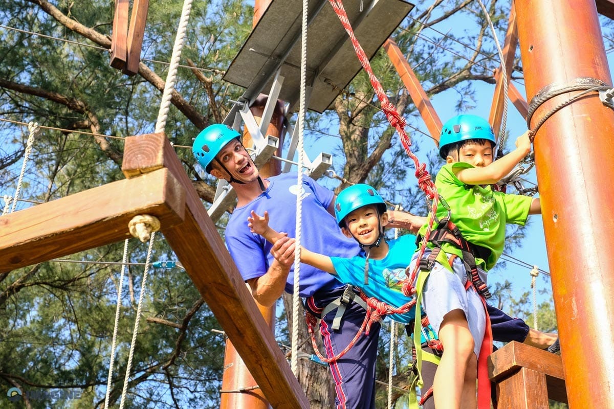Birthday Parties 4 High Ropes and Zip Line in Taiwan